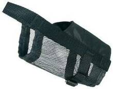 Suukorv Trixie, S-M, 14-22 cm, must