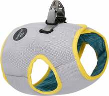 Jahutusvest koertele Mozos PV-Cool, L (50-56 cm), kollane/hall