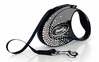 Jalutusrihm Flexi Glam Splash S, 3 m, must