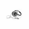 Jalutusrihm Flexi New Comfort S, 5 m, kuni 15 kg, must