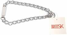 Kaelarihm Besk Metal Chain Tie, 2 mm x 40 cm, hõbe