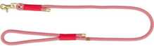 Jalutusrihm Trixie Soft Rope, 1 m x 10 mm, punane/liivakarva pruun