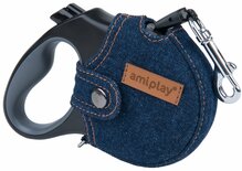 Jalutusrihm Amiplay Denim, M, 5 m, tumesinine
