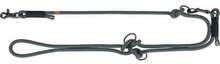 Jalutusrihm Trixie Soft Rope, S-XL, 2,00 m x 10 mm, must/hall
