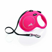 Jalutusrihm Flexi New Classic L, 8 m, kuni 50 kg, punane