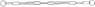 Kaelarihm Trixie Long Link Choke, 500 mm x 30 mm, hõbe