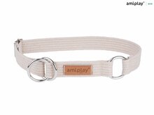 Kaelarihm Amiplay Cotton, 340 - 550 mm x 30 mm, beež