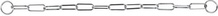 Kaelarihm Trixie Long Link Choke, 500 mm x 30 mm, hõbe