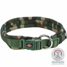 Kaelarihm Trixie Premium, lai, neopreeniga, XS-S, 27-35 cm x 10 mm, kamuflaaž/mets