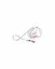 Jalutusrihm Flexi Glam M, lint, valge, Mother of Pearl