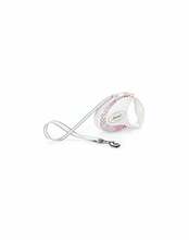 Jalutusrihm Flexi Glam M, lint, valge, Mother of Pearl
