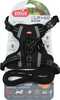 Traksid ja jalutusrihma komplekt Zolux Clip&Go S, 410 - 540 mm, must