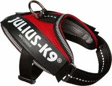 Traksid Beeztees Powair, S, 490 - 670 mm x 45 mm, punased
