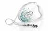 Jalutusrihm Flexi Glam Splash S, 3 m, sinine/valge