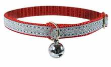 Kaelarihm Zolux Lame, 30 cm x 12 mm, hõbe/punane