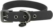 Kaelarihm Trixie CityStyle, S/M, 300 - 370 mm x 20 mm, must