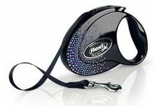 Jalutusrihm Flexi Glam Splash Mystic M, 5 m, must