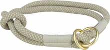 Kaelarihm Trixie Soft Rope, S/M, 400 mm x 10 mm, hall/helehall