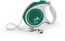 Automaatne jalutusrihm Flexi Comfort Plus, S, 5 m, roheline