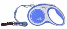 Jalutusrihm Flexi New Comfort S, 5 m, kuni 12 kg, sinine