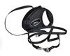 Jalutusrihm Flexi Style S, 3 m, must