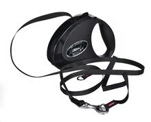 Jalutusrihm Flexi Style S, 3 m, must