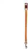 Jalutusrihm Zolux Leather Lined, 1 m x 16 mm, helepruun