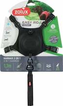 Automaatne jalutusrihm Zolux Easyride XS, must, 1.3 m