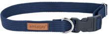 Kaelarihm Amiplay Cotton, XL, 450 - 700 mm x 30 mm, tumesinine