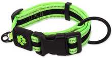 Kaelarihm Placek Active Fluffy, XL, 44-70 cm, roheline/must