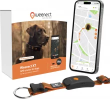 Kaelarihm Weenect Dog XT Orange koos GPS jälgimisseadmega