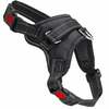 Koera traksid Springos PA0304, M, 19-35 kg, must