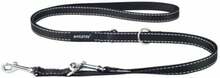 Jalutusrihm Amiplay Reflective, 1-2 m x 2,5 cm, must