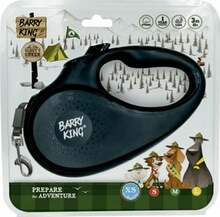 Jalutusrihm Barry King, XS, 3 m, kuni 8 kg, must