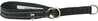 Kaelarihm Hurtta Casual Half Choke, 35-45 cm, raven