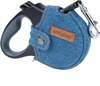 Automaatne jalutusrihm Amiplay Denim, S, 5 m, sinine