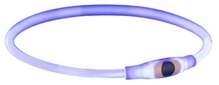 Kaelarihm Trixie USB Flash Light Ring, L-XL, 650 mm x 8 mm, sinine