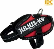 Traksid Trixie Julius-K9, S, 400 - 530 mm, must/punane