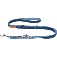 Reguleeritav jalutusrihm Amiplay Denim, 1-2 m, tumesinine