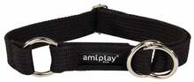 Kaelarihm Amiplay Cotton, XXL, 450 - 850 mm x 30 mm, must