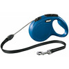 Jalutusrihm Flexi New Classic M, 5 m, kuni 20 kg, sinine