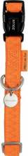 Kaelarihm Zolux Mac Leather, 280 - 400 mm x 15 mm, oranž