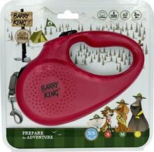 Automaatne jalutusrihm Barry King 17100, XS, 3 m, kuni 8 kg, punane