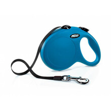Jalutusrihm Flexi New Classic L, 5 m, kuni 50 kg, sinine