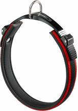 Kaelarihm Ferplast Ergocomfort, 250 - 330 mm x 15 mm, must/punane