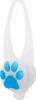 Helkurripats Trixie Flasher, 8 cm, valge