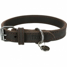 Kaelarihm Trixie Rustic L, 48-56 cm, 30 mm, tumepruun