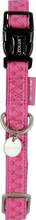 Kaelarihm Zolux Mac Leather, 280 - 400 mm x 15 mm, fuksia (magenta)