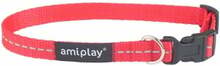 Kaelarihm Amiplay Reflective, 200-350 mm, 20-35 kg, punane