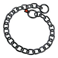 Kaelarihm Hs Sprenger, must, 4 mm x 69 cm, poolpoov